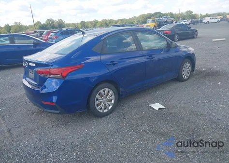 2018 Hyundai Accent Se from USA, damaged, VIN 3KPC24A33JE033641